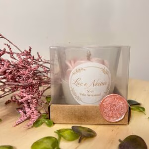 Luz e Néctar Nº 8 | Velas Aromáticas Artesanais