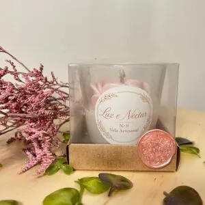 Luz e Néctar Nº 8 | Velas Aromáticas Artesanais