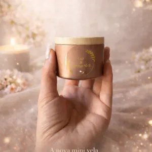 Luz e Néctar Nº 8 | Velas Aromáticas Artesanais