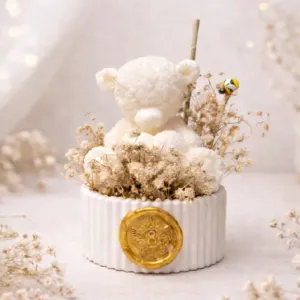 Luz e Néctar Nº 8 | Velas Aromáticas Artesanais